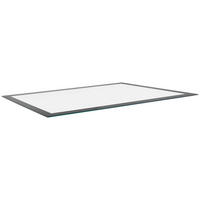 EINLEGEBODEN 87,8/0,5/55 cm  - Klar/Anthrazit, Glas (87,8/0,5/55cm) - Hom`in