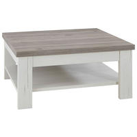 COUCHTISCH in Holzwerkstoff 90/90/40 cm  - Eichefarben/Pinienfarben, Lifestyle, Holzwerkstoff (90/90/40cm) - Landscape
