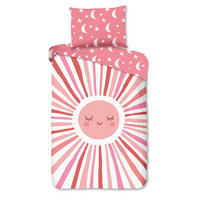 KINDERBETTWÄSCHE 140/200 cm  - Rosa, Trend, Textil (140/200cm)