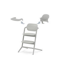 HOCHSTUHL Lemo 3 in 1 Set Grau Suede Grey  - Grau, Basics, Holz/Kunststoff (56/54,5/81,5cm) - cybex GOLD