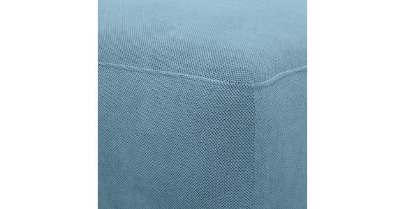 ECKSOFA Blau Webstoff  - Blau/Schwarz, MODERN, Kunststoff/Textil (265/175cm) - Carryhome