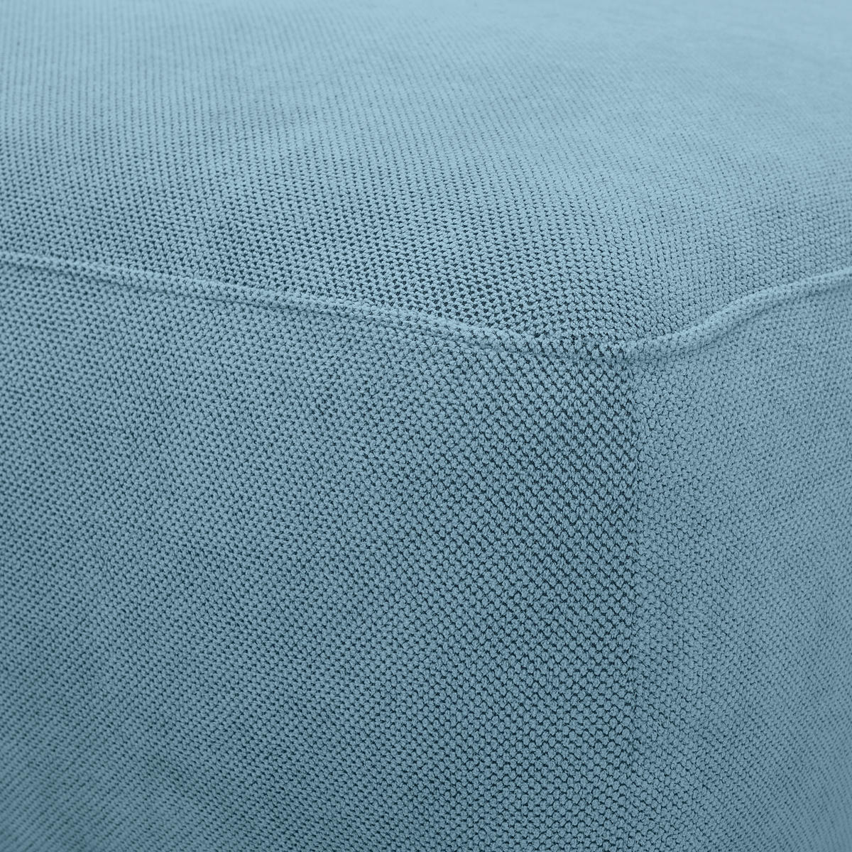 ECKSOFA in Webstoff Blau  - Blau/Schwarz, Modern, Kunststoff/Textil (265/175cm) - MID.YOU