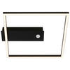 LED-DECKENLEUCHTE 32/30/5 cm   - Schwarz, Design, Kunststoff/Metall (32/30/5cm)