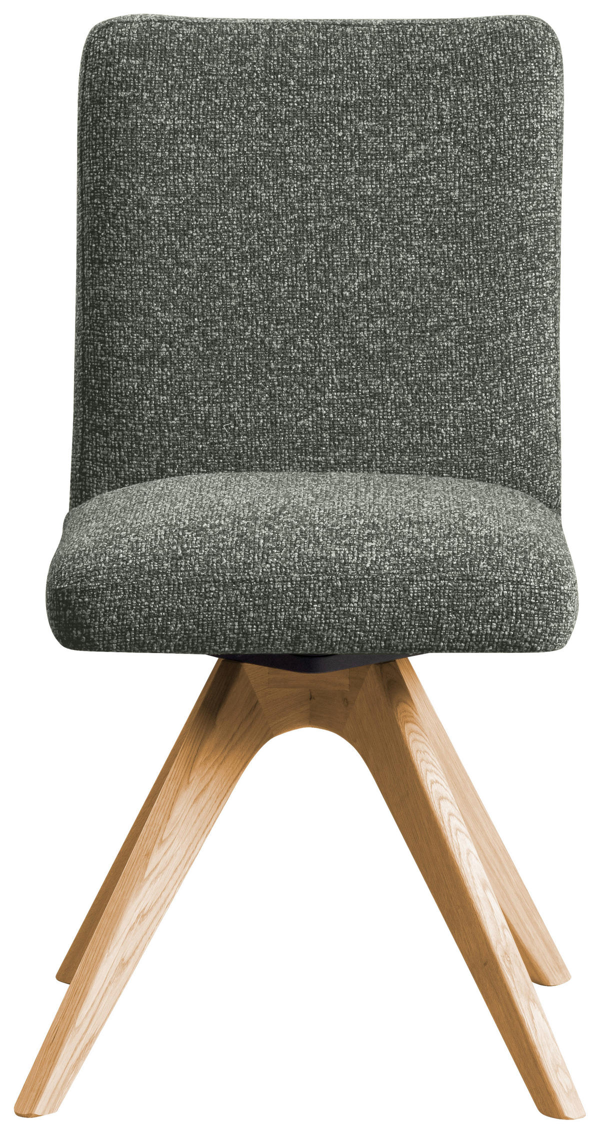 STUHL  Stoffauswahl, Typenauswahl Webstoff  Grün  - Eichefarben/Grün, KONVENTIONELL, Holz/Textil (47/89/60cm) - Linea Natura