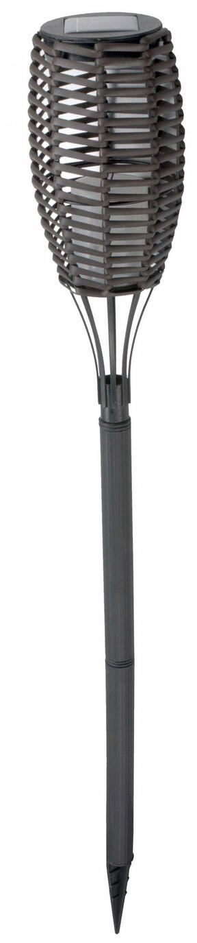 SVJETILJKA SOLARNA  - crna, Basics, plastika (10,5/67/10,5cm)