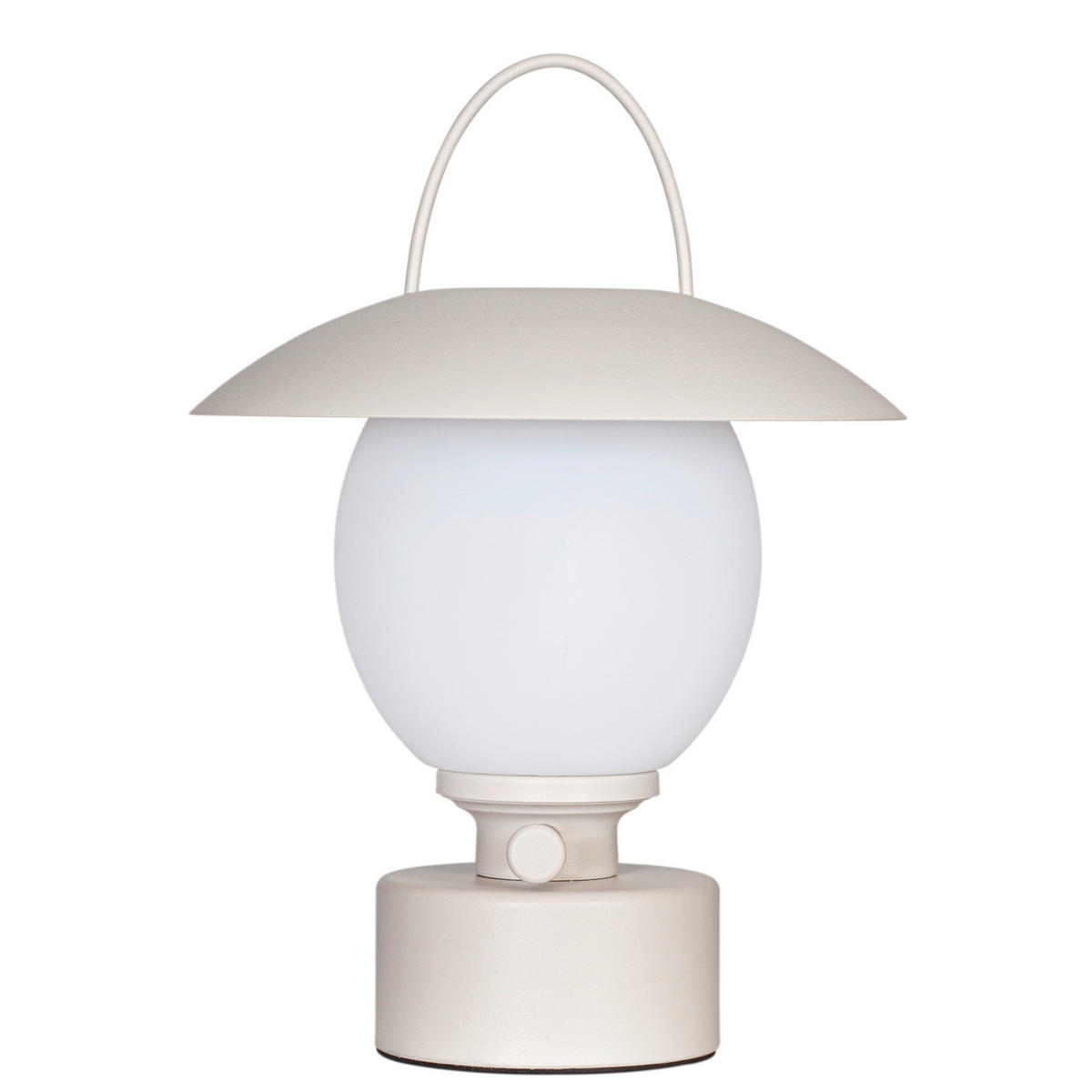 AKKU-TISCHLEUCHTE 25/34 cm  - Beige, KONVENTIONELL, Metall (25/34cm) - By Rydéns
