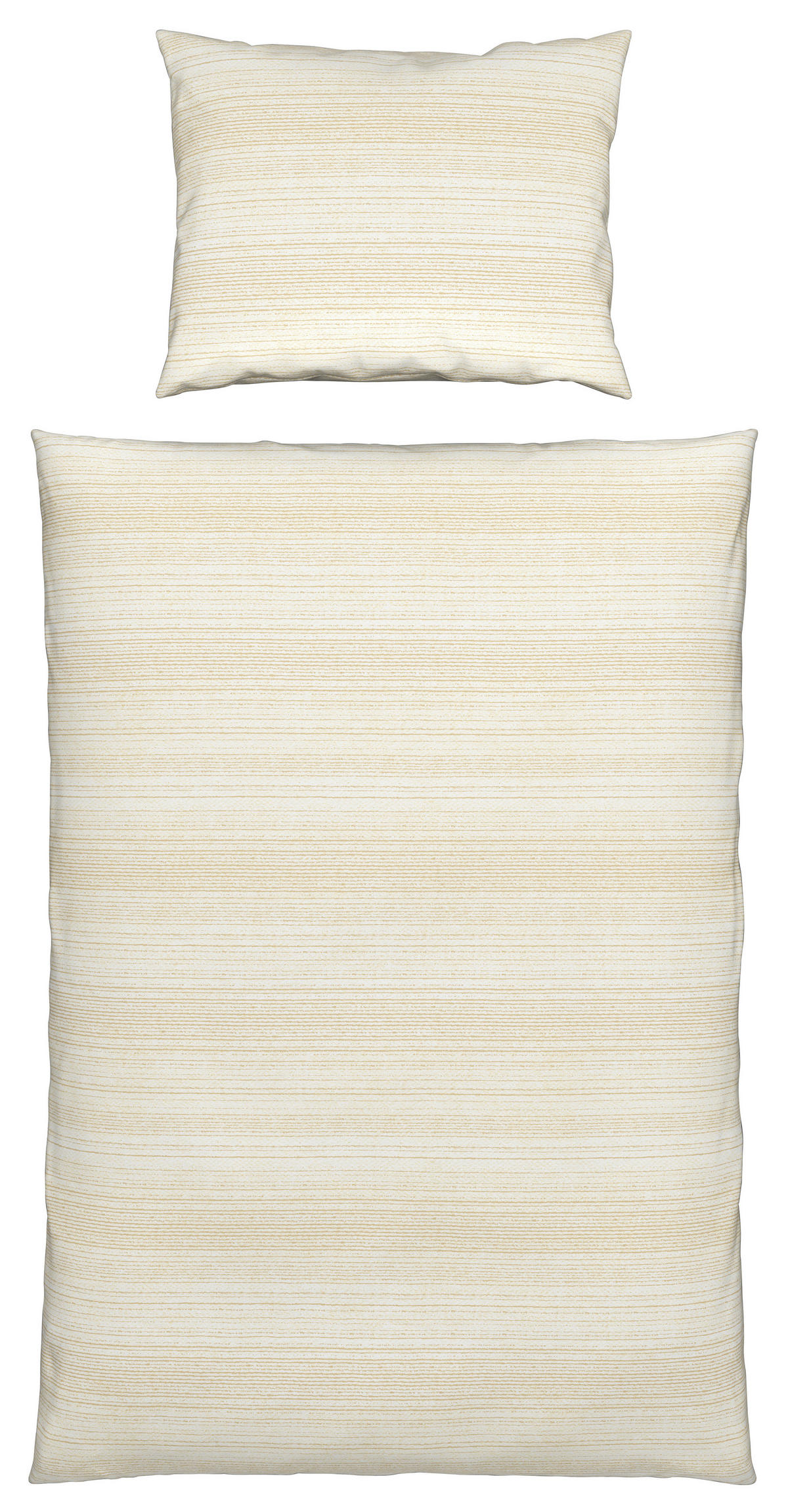 POSTEĽNÁ BIELIZEŇ, džersej, žltá, 140/200 cm - žltá, Konventionell, textil (140/200cm) - Esposa
