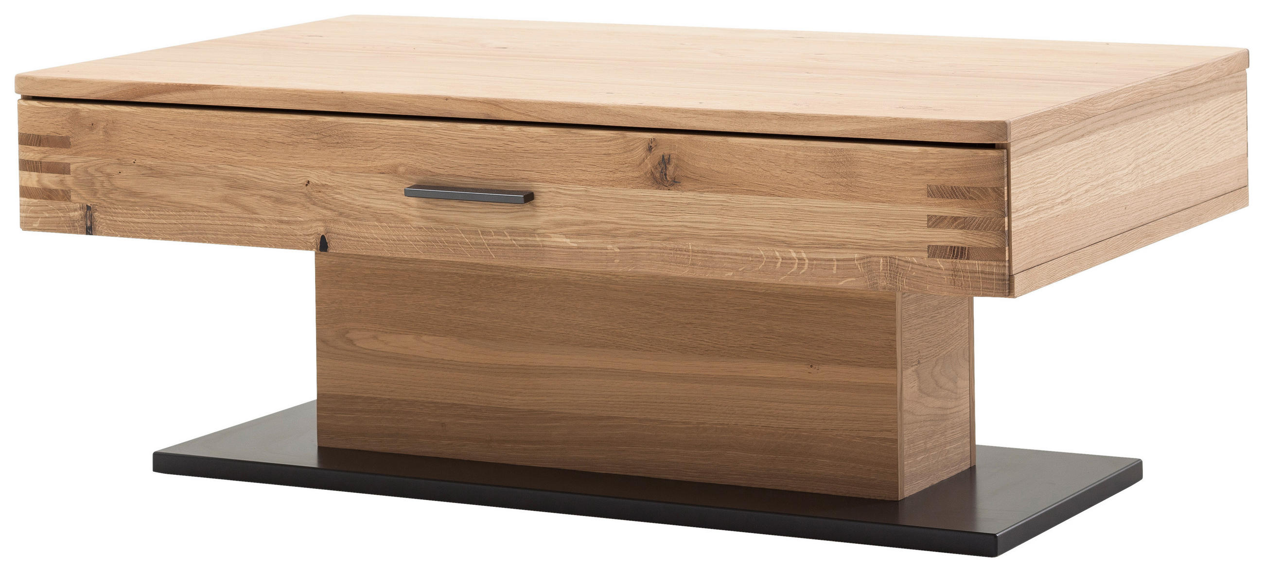 Couchtisch mit Lade Salvador Anthrazit/Eichefarben