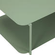COUCHTISCH 90/58,4/40 cm rechteckig Grün  - Grün, Design, Metall (90/58,4/40cm) - Carryhome