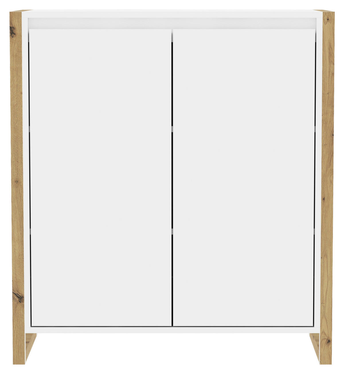 KOMMODE  in 80/88/40 cm  - Weiß/Eiche Artisan, Design, Holzwerkstoff (80/88/40cm) - MID.YOU