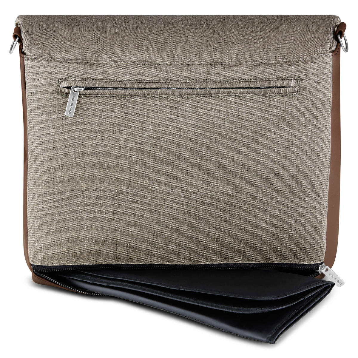 WICKELTASCHE URBAN FASHION  - Greige/Braun, Basics, Textil (38/19/31cm) - ABC Design