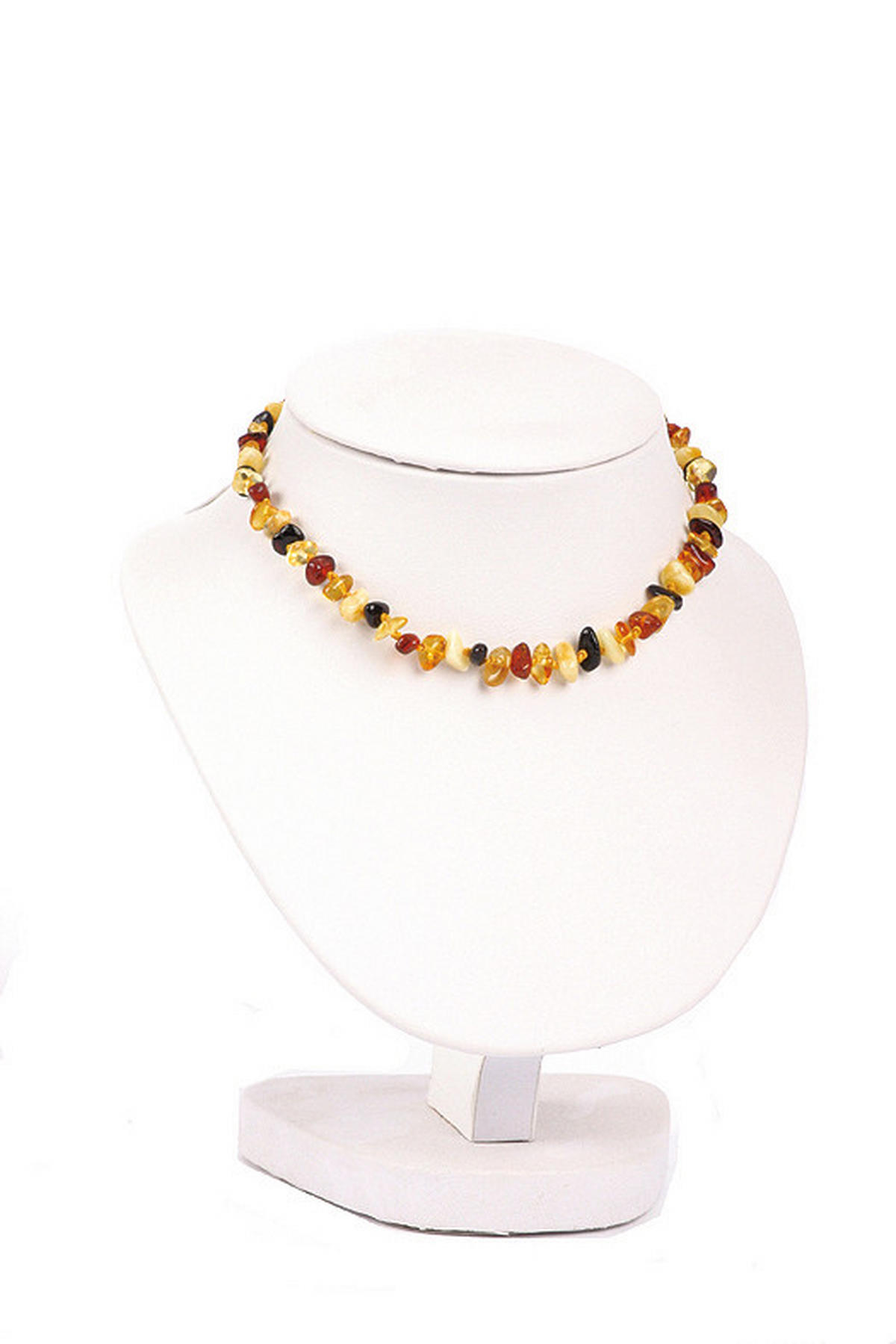 BERNSTEINKETTE  - Bernsteinfarben, Basics, Stein (34cm) - My Baby Lou