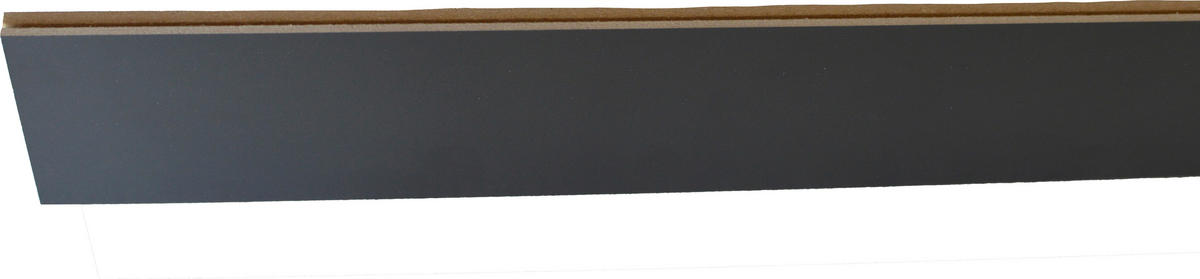 SOCKEL 105/15,5/1,3 cm  in  - Graphitfarben, Basics, Holzwerkstoff (105/15,5/1,3cm) - Impuls