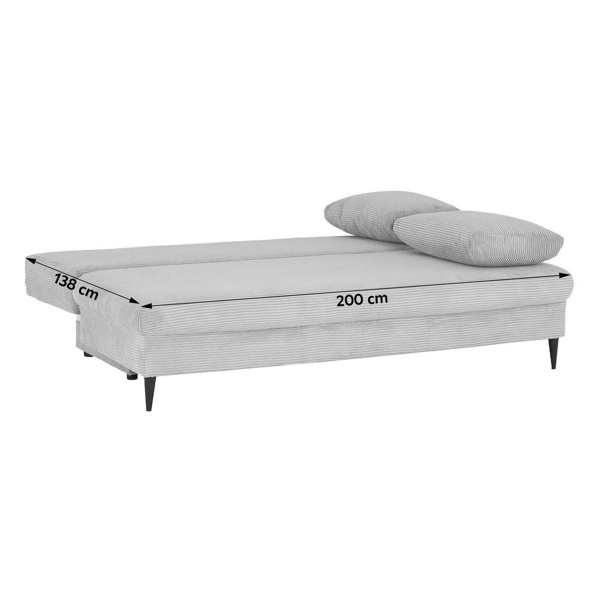 CANAPEA EXTENSIBILĂ lemn, plastic, textil galben  - galben/negru, Modern, plastic/lemn (200/95/95cm)
