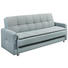 SCHLAFSOFA in Textil, Holzwerkstoff Blau - Blau/Silberfarben, MODERN, Holzwerkstoff/Kunststoff (216/95/88cm) - Carryhome SCHLAFSOFA in Textil, Holzwerkstoff Blau - Blau/Silberfarben, MODERN, Holzwerkstoff/Kunststoff (216/95/88cm) - Carryhome