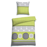 BETTWÄSCHE 2-teilig Renforcé 135/200 cm  - Hellgrau, Basics, Textil (135/200cm) - Florella
