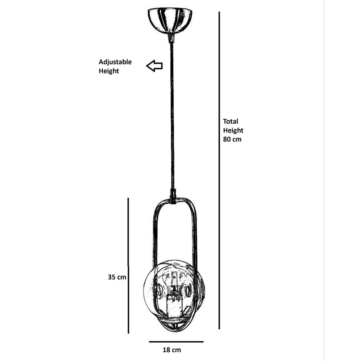 DECKENLEUCHTE     - Weiß/Kupferfarben, Trend, Metall (70/18/18cm) - P & B