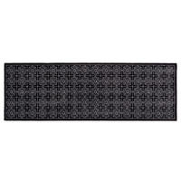 OTIRAČ ZA OBUĆU 50/150 cm   - bela/crna, Osnovno, tekstil (50/150cm)