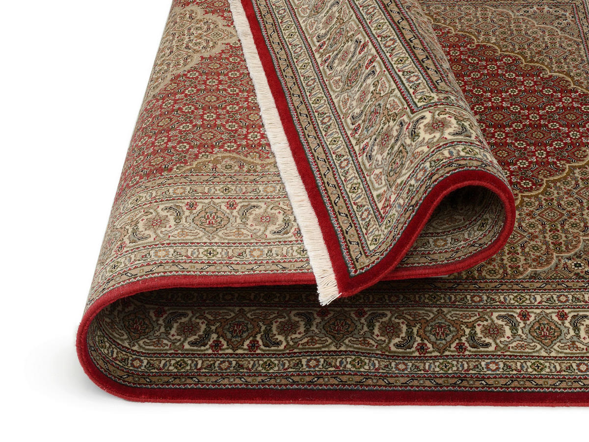 LÄUFER 80/350 cm  - Rot/Creme, Design, Textil (80/350cm) - Cazaris