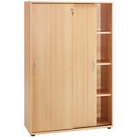 AKTENSCHRANK 100/152,8/39,5 cm  - Buchefarben, Basics, Holzwerkstoff (100/152,8/39,5cm) - MID.YOU