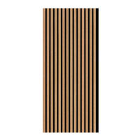 AKUSTIKPANEEL Lärche roh 57.25/1.8/119 cm  - Lärchefarben, KONVENTIONELL, Holzwerkstoff/Textil (57.25/1.8/119cm)