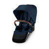 SPORTWAGENAUFSATZ  Gazelle S  Ocean Blue  - Dunkelblau, Basics, Textil (43/21/54cm) - cybex GOLD