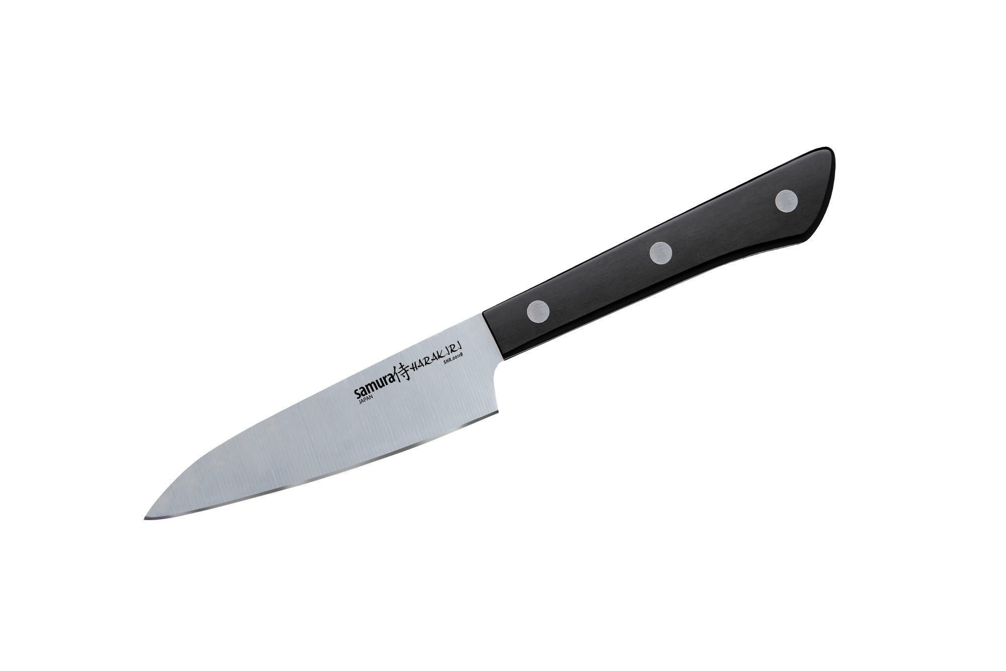 NOŽ ZA GULJENJE Harakiri  - crna, Basics, metal (21/3/1.5cm) - Samura