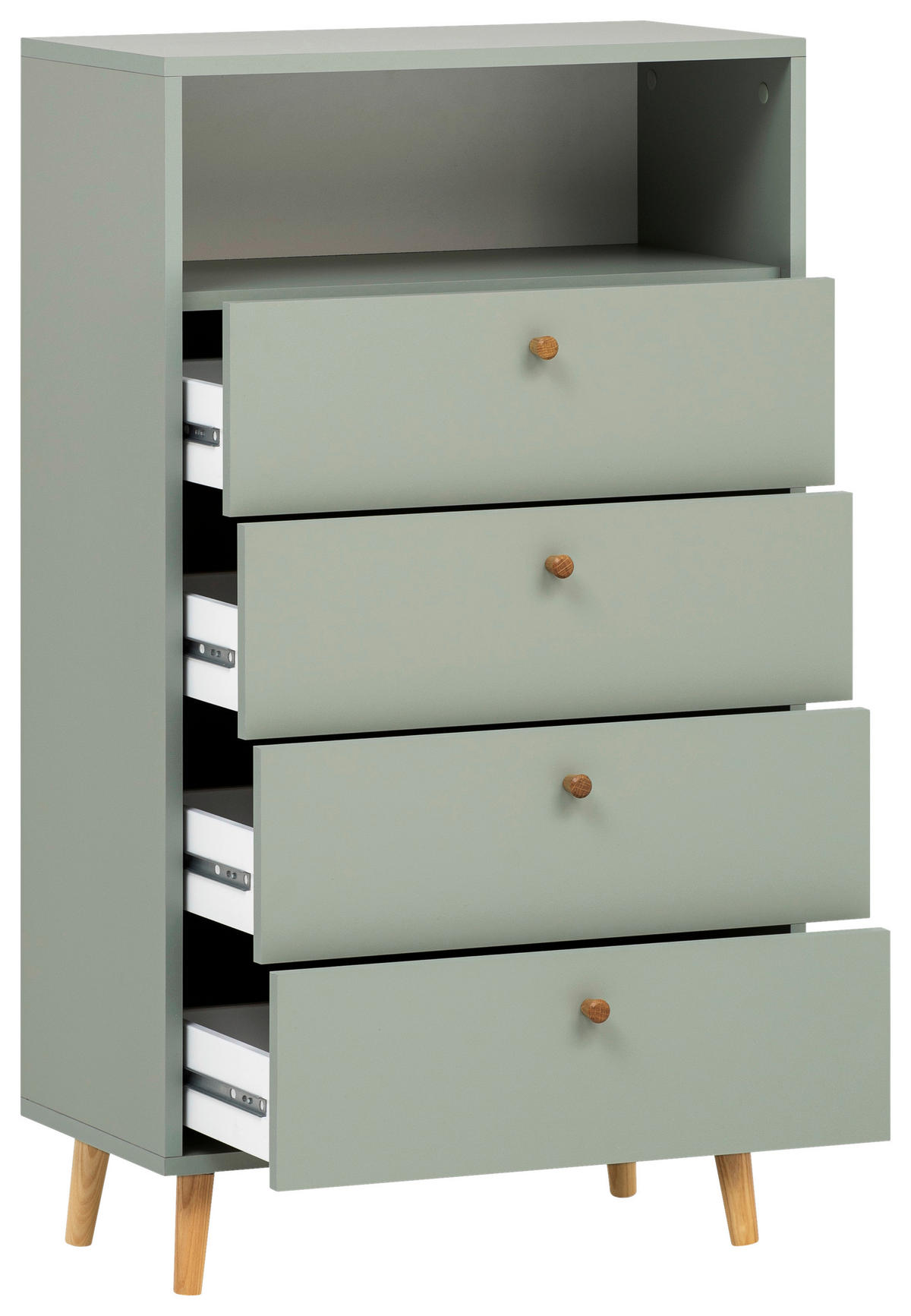 HIGHBOARD  in 60,2/104,4/33,05 cm  - Grün, Design, Holz/Holzwerkstoff (60,2/104,4/33,05cm) - MID.YOU
