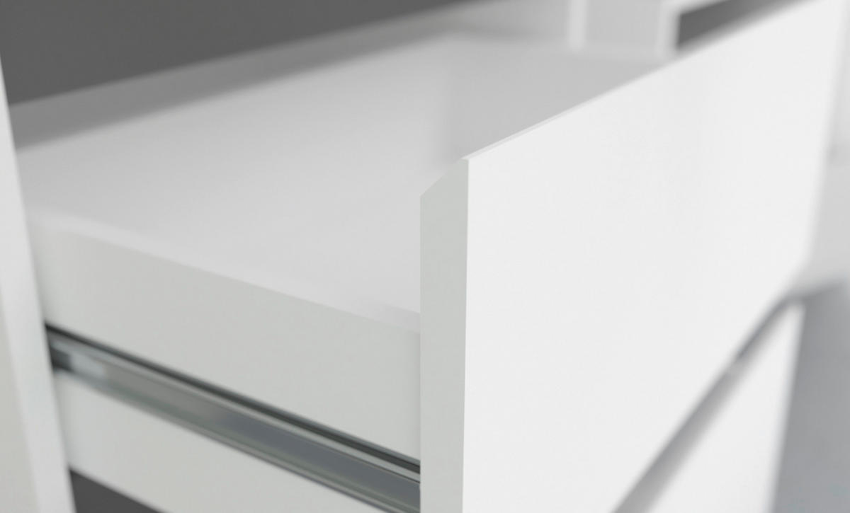 GARDEROBENSCHRANK  in 76/102/35 cm  - Silberfarben/Grau, KONVENTIONELL, Holzwerkstoff/Kunststoff (76/102/35cm) - MID.YOU