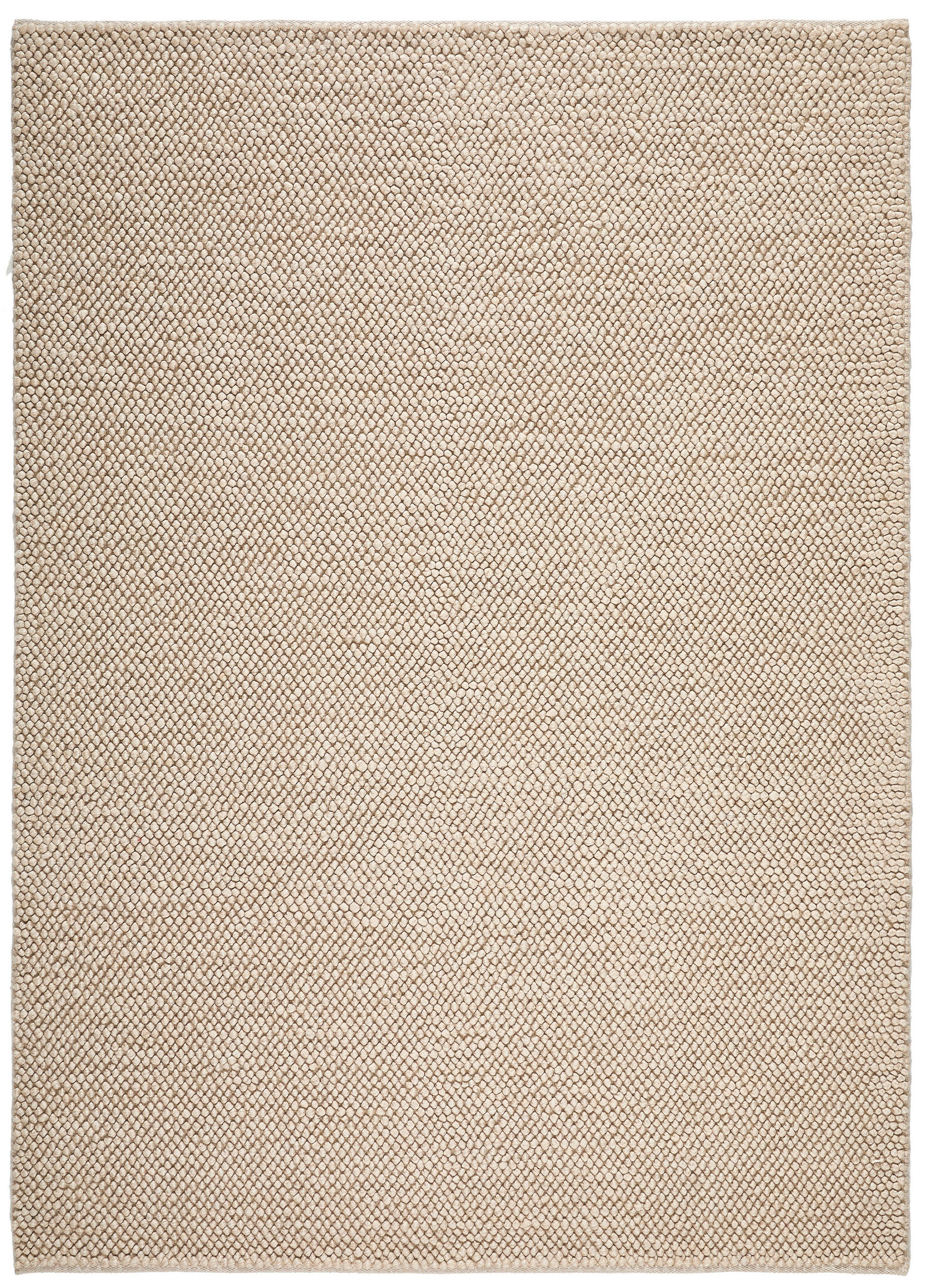 RUČNĚ TKANÝ KOBEREC, 160/230 cm, krémová - krémová, Natur, textil (160/230cm) - Linea Natura
