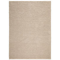 HANDWEBTEPPICH 90/160 cm Creme  - Creme, Natur, Textil (90/160cm) - Linea Natura