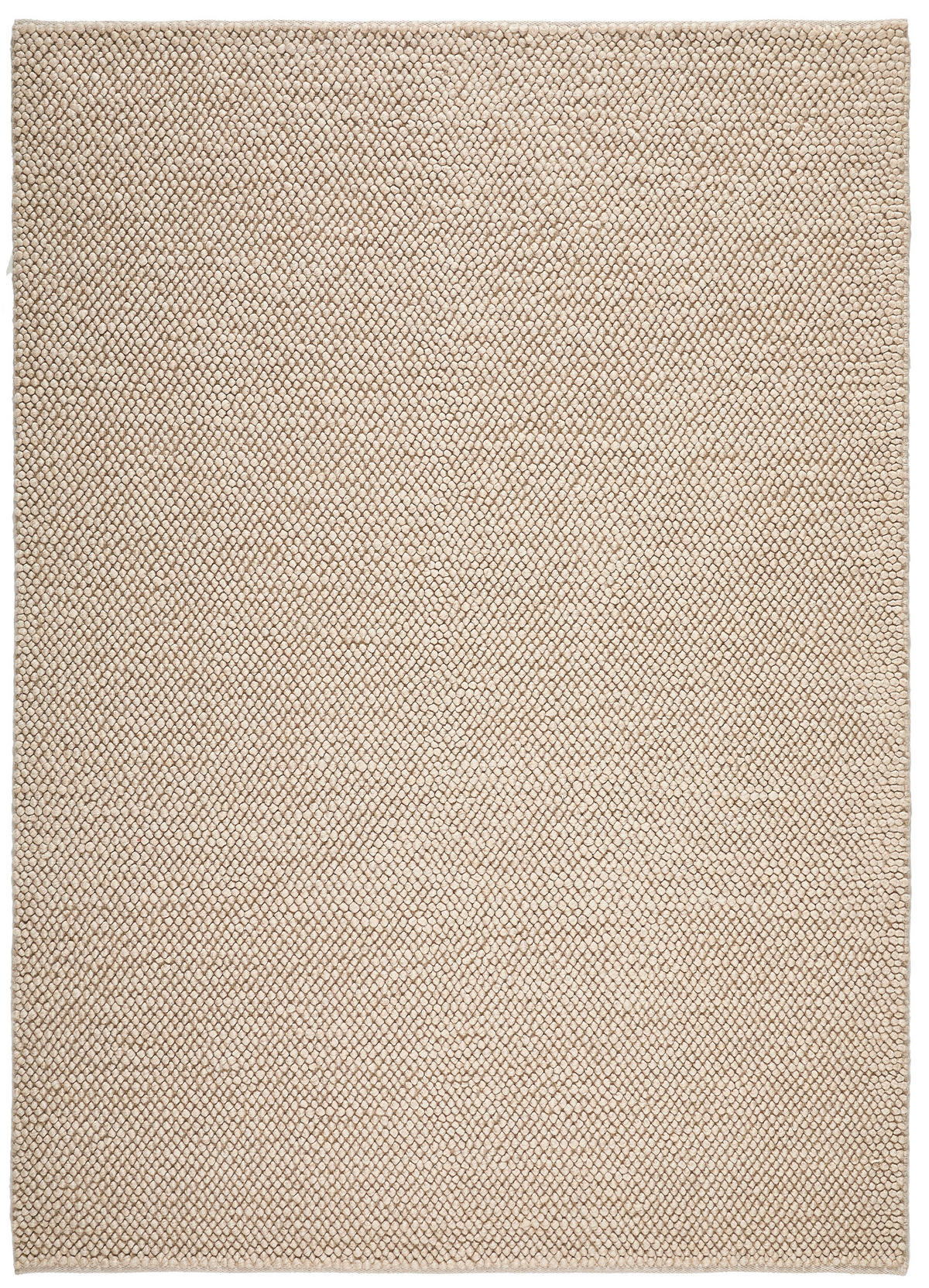 HANDWEBTEPPICH 90/160 cm Creme  - Creme, Natur, Textil (90/160cm) - Linea Natura