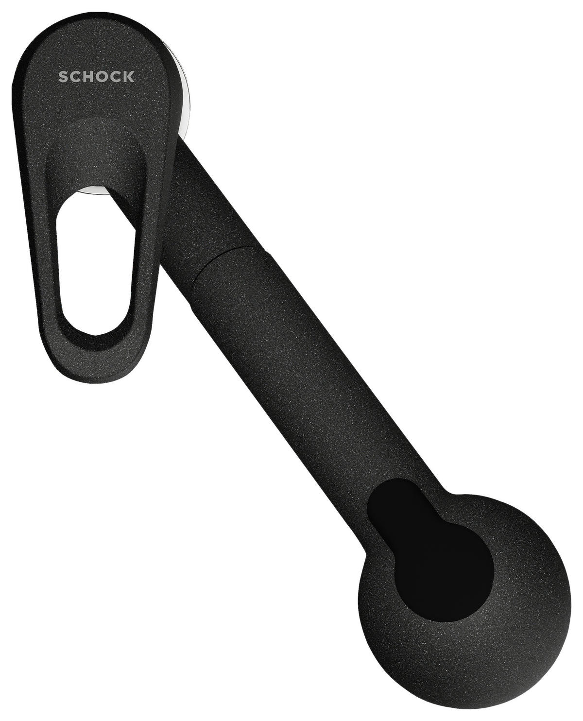 KÜCHENARMATUR 525122GON  - Graphitfarben, Basics, Stein/Metall (4,9/17,8/19,7cm) - Schock
