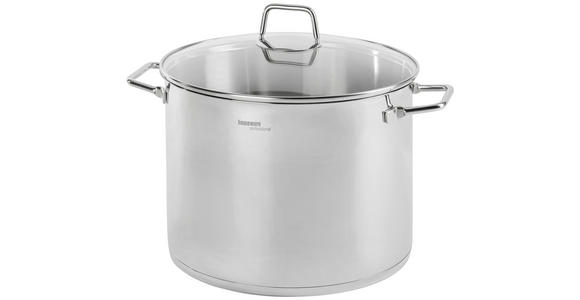 SUPPENTOPF Perfect Cooking 11 L  - Klar/Edelstahlfarben, Basics, Glas/Metall (28/20cm) - Homeware Profession.