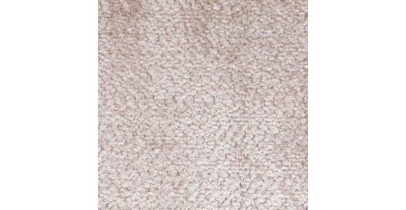 BIGSOFA in Chenille Rosa  - Schwarz/Rosa, KONVENTIONELL, Kunststoff/Textil (248/78/112cm) - Carryhome