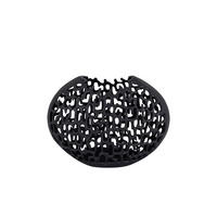 Vază 21 cm  - negru, Design, metal (28/21/15cm) - Ambia Home