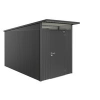 GERÄTEHAUS 180/222/380 cm  - Dunkelgrau, Basics, Metall (180/222/380cm) - Biohort