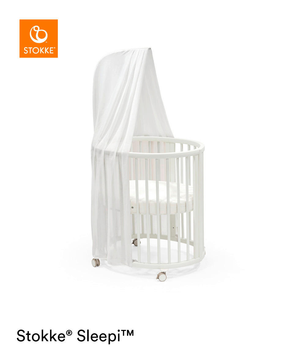 GITTERBETT  - Weiß, Basics, Holz (87/82/67cm) - Stokke