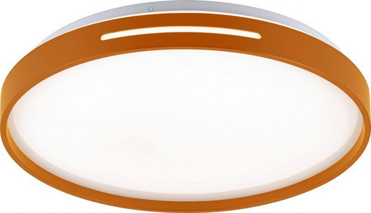 STROPNA LED-SVETILKA  June 24 W/2600 lm/4000 K// - zlate barve, Basics, kovina/umetna masa (38/6/38cm)