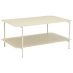 COUCHTISCH in Metall 90/58,4/40 cm  - Kaschmir, Design, Metall (90/58,4/40cm) - Carryhome