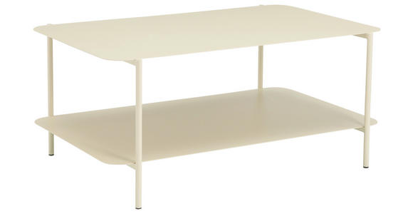 COUCHTISCH in Metall 90/58,4/40 cm  - Kaschmir, Design, Metall (90/58,4/40cm) - Carryhome