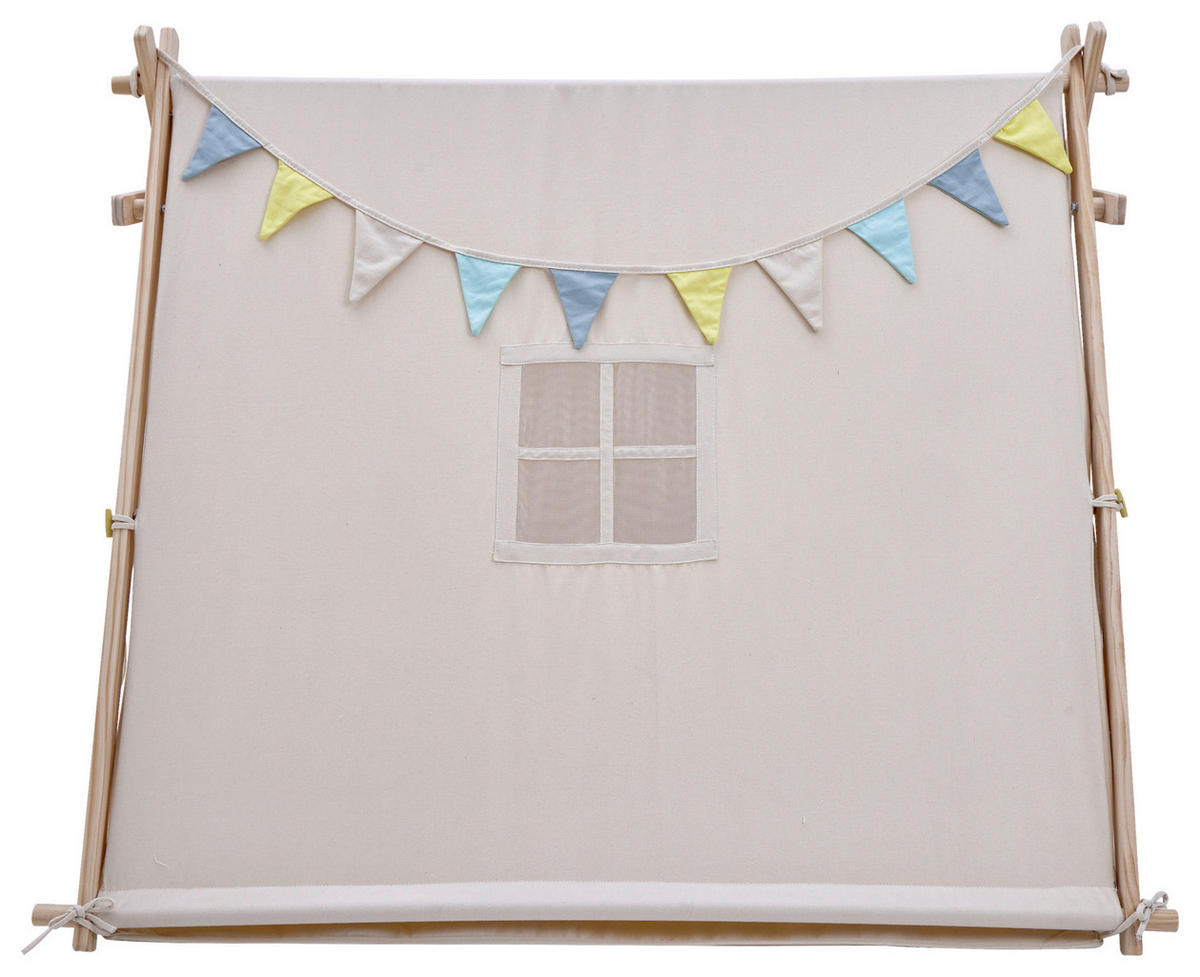 SPIELZELT - Creme, KONVENTIONELL, Holz/Textil (100/105/120cm) - Ambia Garden