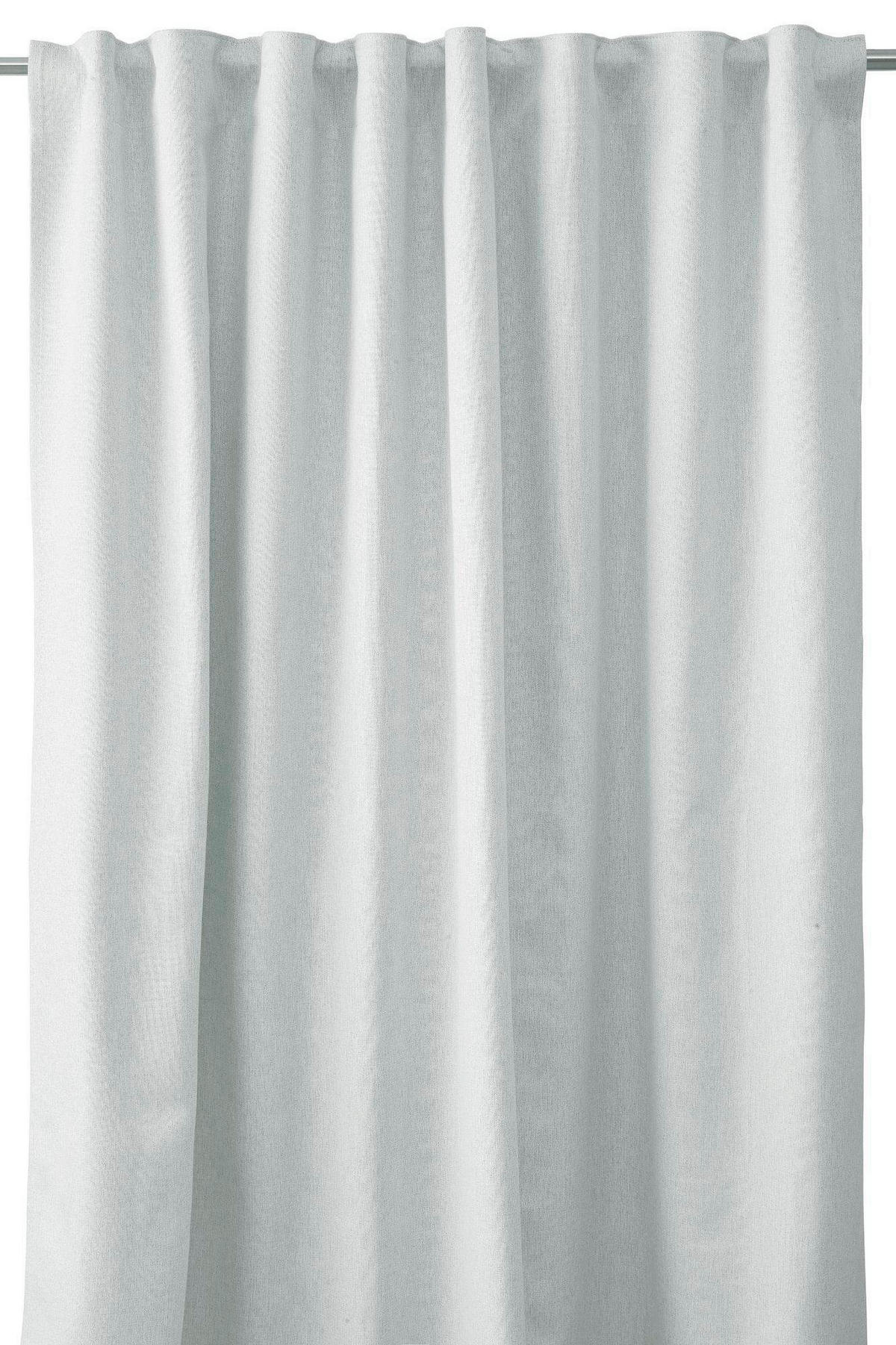 VERDUNKELUNGSVORHANG black-out (lichtundurchlässig)  - Weiß, Basics, Textil (135/160cm)
