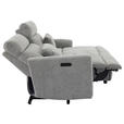 ECKSOFA  in Webstoff Grau  212/101 cm  - Schwarz/Grau, Design, Kunststoff/Textil (212/101cm) - Carryhome