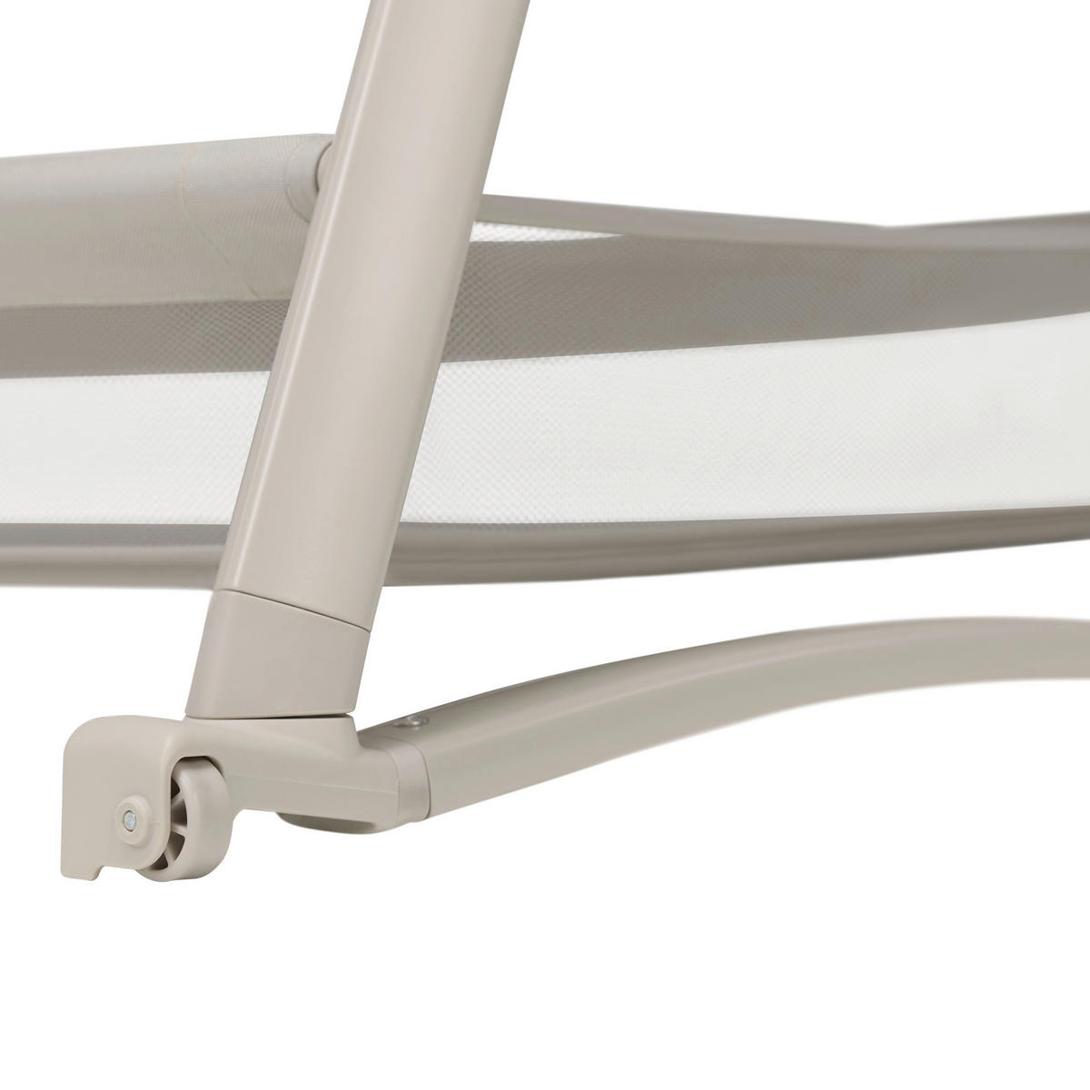 BEISTELLBETT Iora Plus  - Creme, Basics, Naturmaterialien/Kunststoff (61,3/68,3-77,4/91cm) - Maxi-Cosi