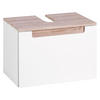 WASCHBECKENUNTERSCHRANK 60/40/35 cm  - Weiß/Sonoma Eiche, MODERN, Holzwerkstoff (60/40/35cm) - Held