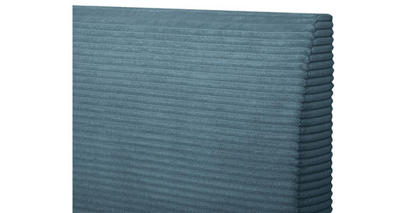 BOXSPRINGBETT 160/200 cm  in Blau  - Blau/Schwarz, KONVENTIONELL, Holz/Textil (160/200cm) - Carryhome