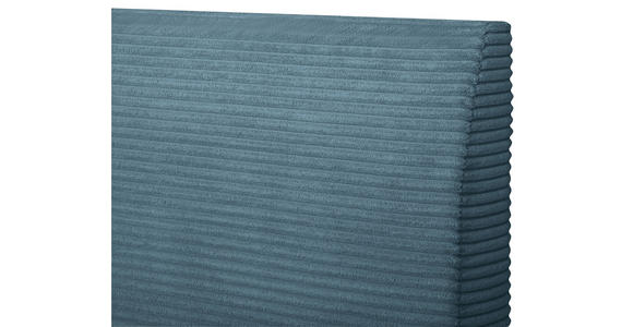 BOXSPRINGBETT 180/200 cm  in Blau  - Blau/Schwarz, KONVENTIONELL, Holz/Textil (180/200cm) - Carryhome