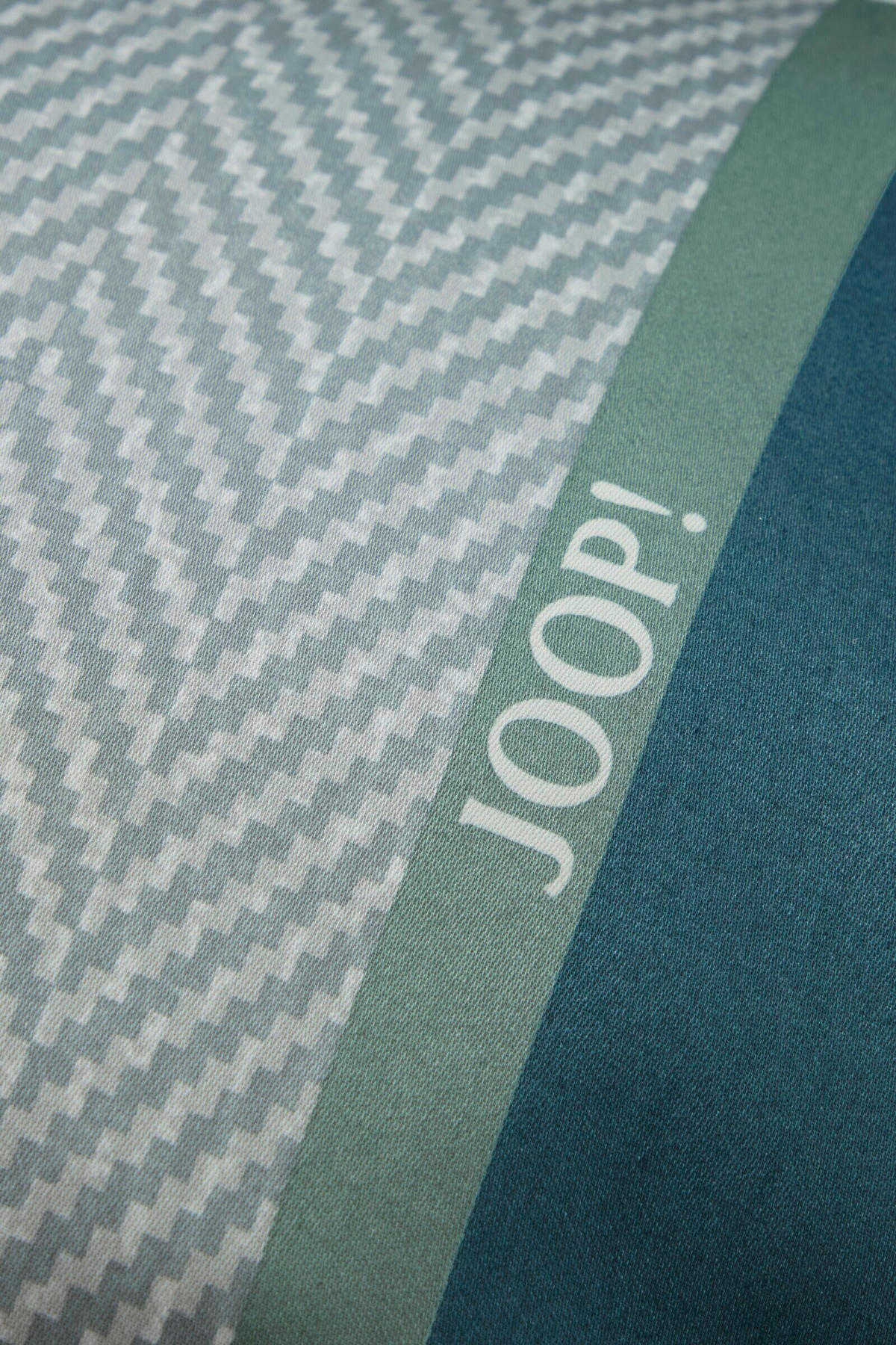 WENDEBETTWÄSCHE Makosatin 155/220 cm  - Smaragdgrün, Design, Textil (155/220cm) - Joop!
