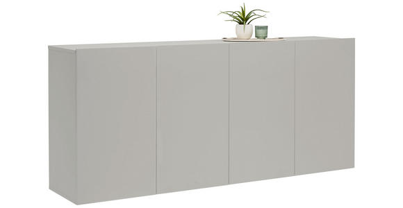SIDEBOARD Newniq  in 180/80/42 cm  - Kaschmir, Design, Holzwerkstoff (180/80/42cm) - Hom`in